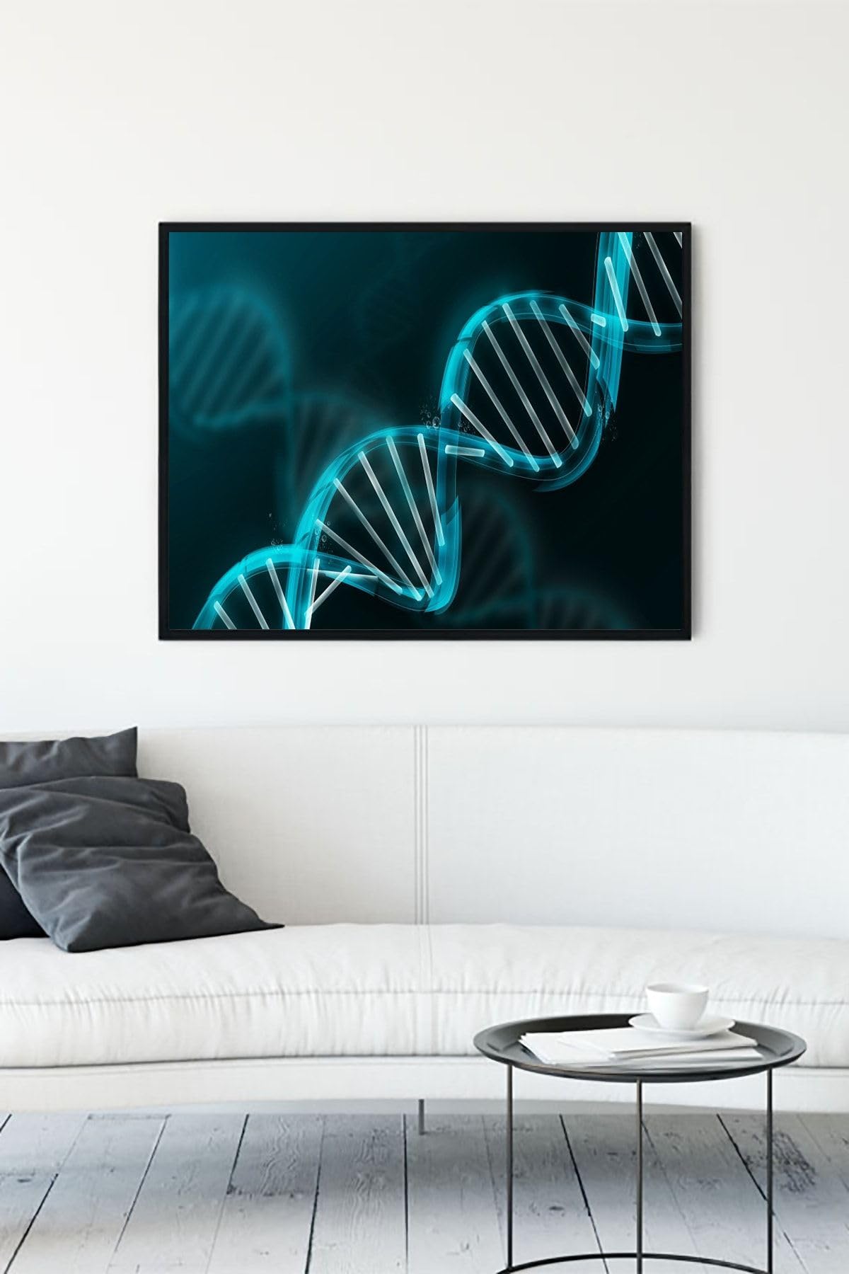 Postermanya (pster10713) Dna Bilimsel Çerçeveli Tablo (30 X 40cm)