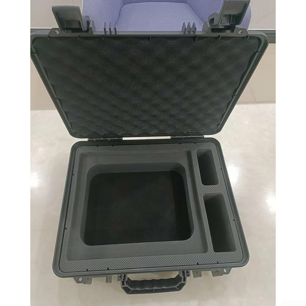 Starlink - Custodia rigida per mini uso esterno, antiurto, impermeabile, con schiuma su misura per tutti gli accessori, 41 x 36 x 12 cm, colore: nero