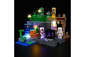 Kyglaring LED Lighting Kit for Lego Minecraft The Skeleton Dungeon 21189