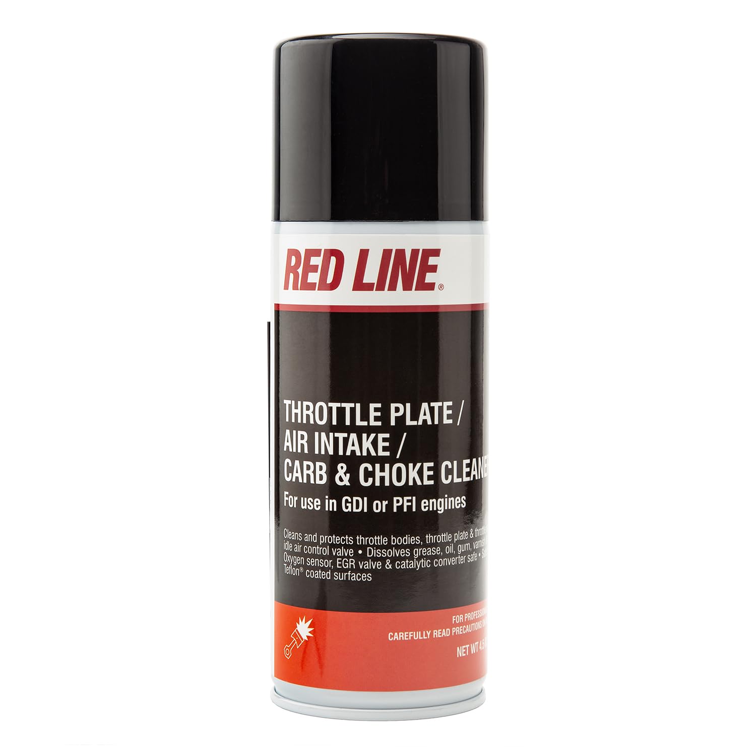 Red Line Service Chemicals 17026 Throttle Plate/Air Intake/Carb & Choke Cleaner, 4.5 Ounces (12 Pack)