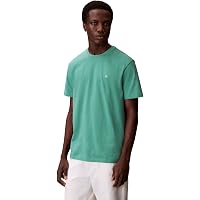 Calvin Klein Uomo T-Shirt Maniche Corte Classic Monogram Tee con Scollo Rotondo