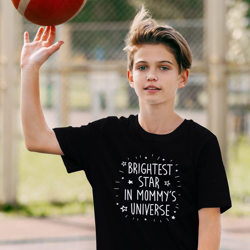 Brightest Star in Mommy's Universe Kids' T-Shirt - Family T-Shirt - Cute Saying Tee Shirt for Kids