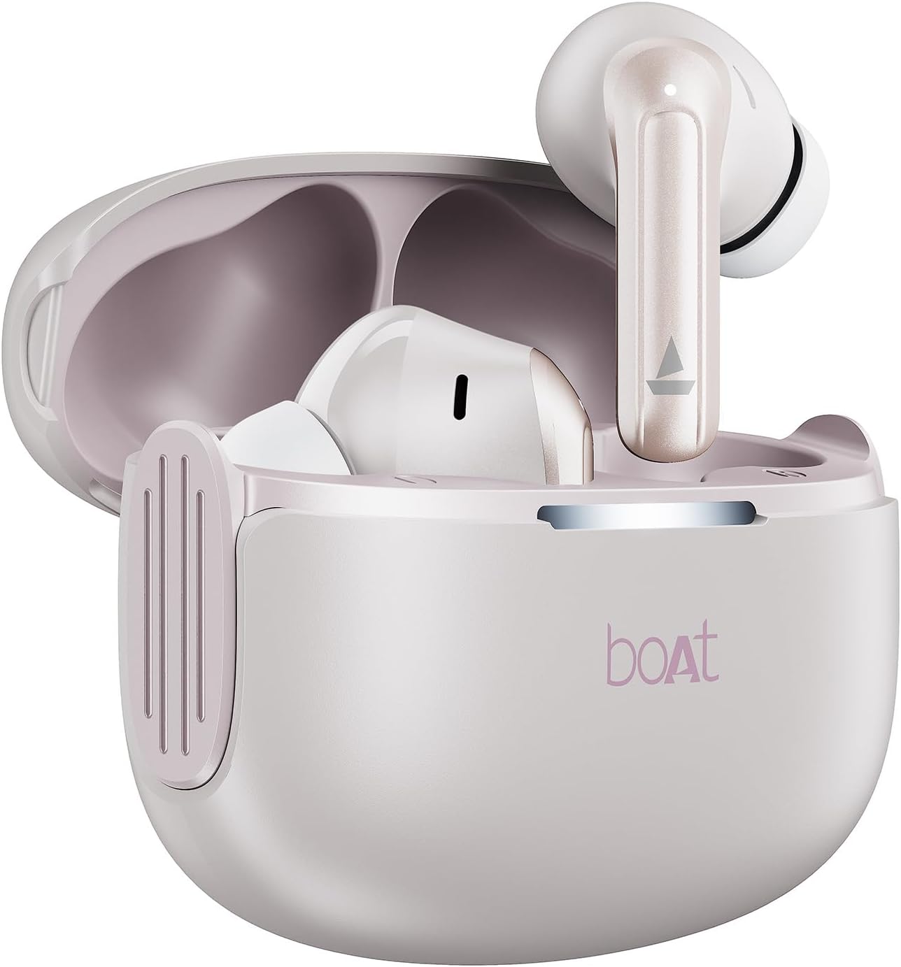 boAt Airdopes 219, 4Mics ENx Tech, 40 Hrs Battery, Best in Segment for Calling, Free Music Streaming,13mm Drivers, Bluetooth Earbuds, TWS Ear Buds Wireless Earphones with mic (Ivory Mist)