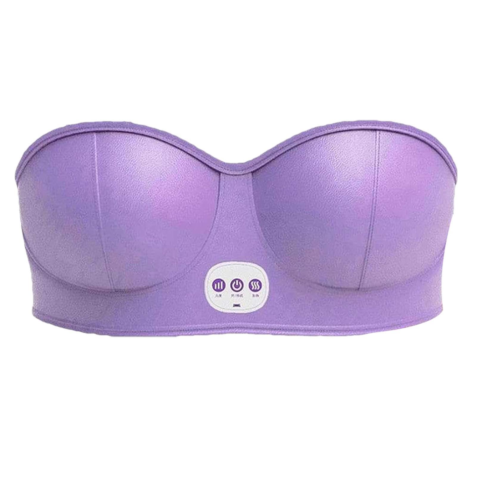 Masseur de sein pour la fermeté | Outil de massage chauffant pour appareil de beauté intelligent | Rehausseur de sein USB sans fil, soins du corps pour femmes pour un charmant contour de sein Pw tools