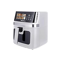 Melchioni Family | GAIA PLUS Friggitrice ad Aria 8L XXL con Doppia Resistenza Air Fryer Senza Olio