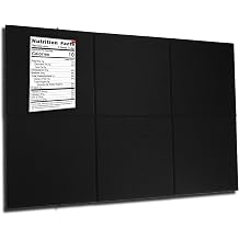 Hiksuky 48x36 Bulletin Board, 12-Pack Felt Cork Alternative w/Adhesive