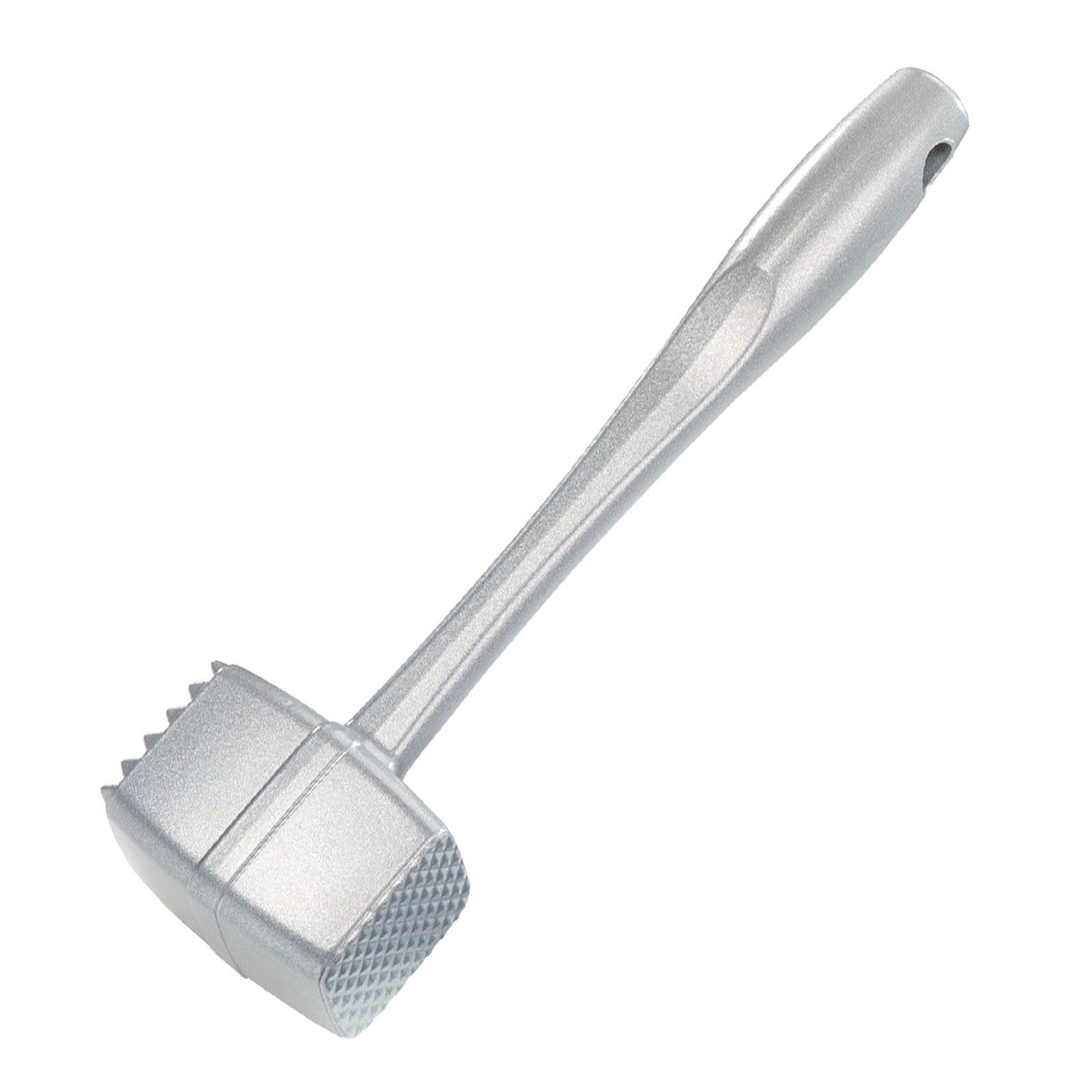 Westmark Silver Meat Hammer, Length: 24 Cm, Aluminium, Special Food-Safe Coating, Robusto Spezial, 62002260