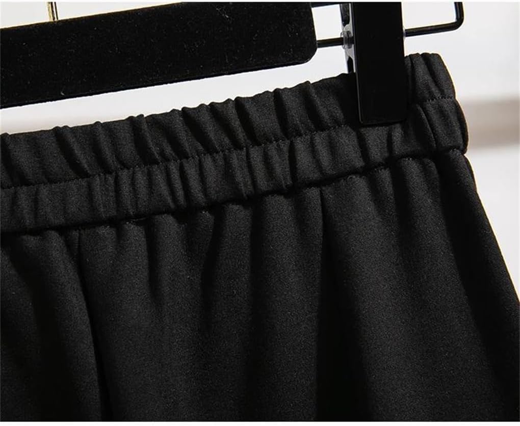 Women's High-Waisted Stretch Casual Suit Trousers