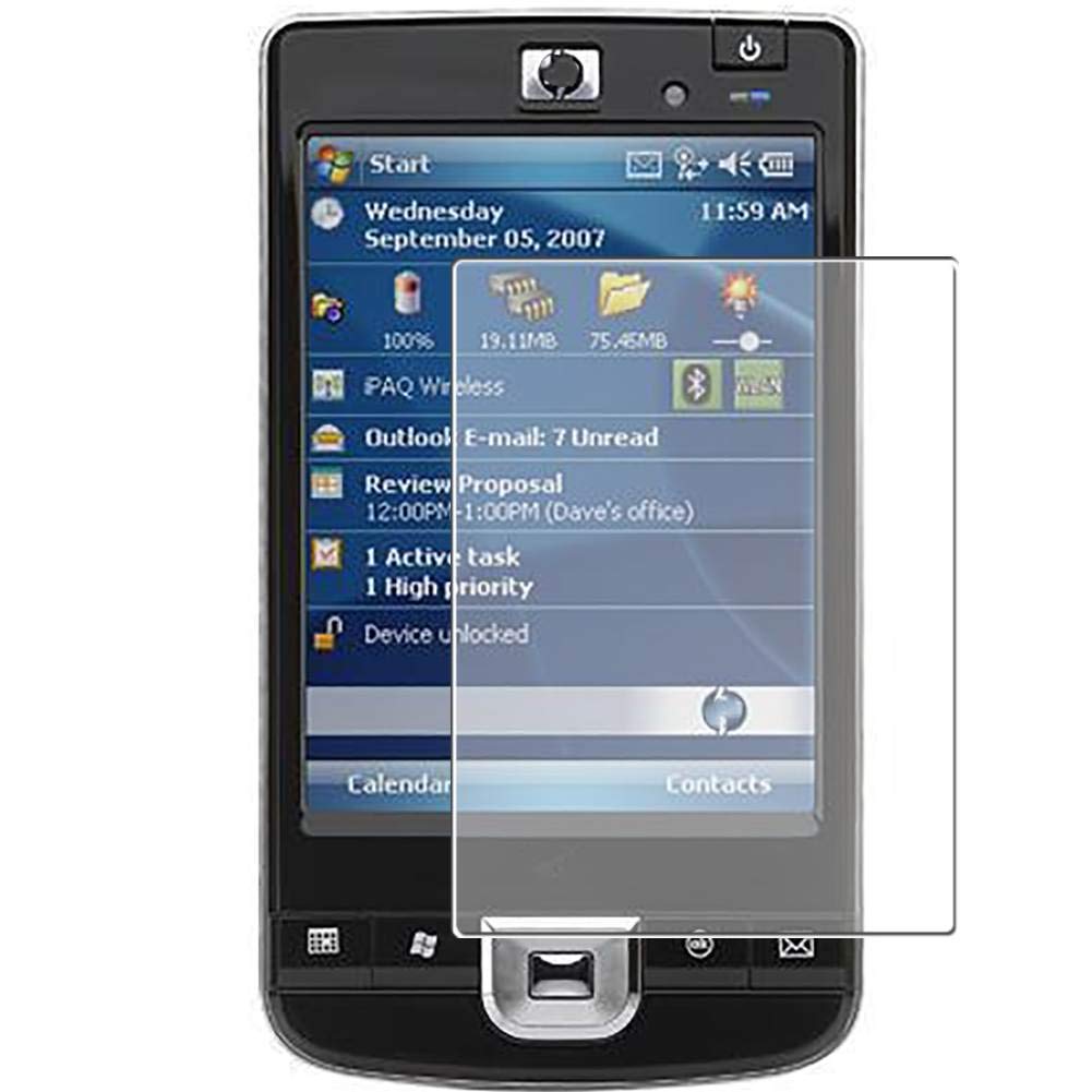 VaxsonPack of 3 Screen Protectors Compatible with HP iPAQ 211, Screen Protector Bubble-Free TPU Film [Not Tempered Glass]