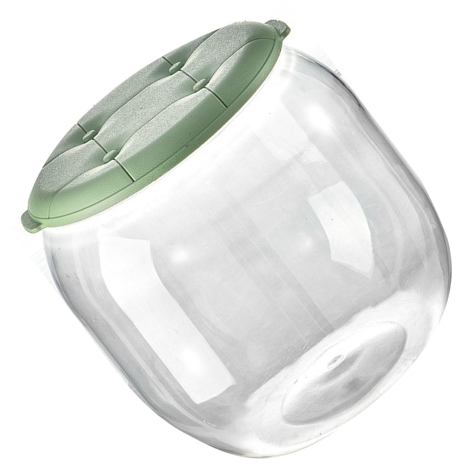 Acouto Organizzatori di Giocattoli, Sgabello Portaoggetti Trasparente con Plastica Resistente, Scatola Multifunzionale per Giocattoli per Bambini e Scarpe, Ideale per l'ingresso di Casa (GREEN)
