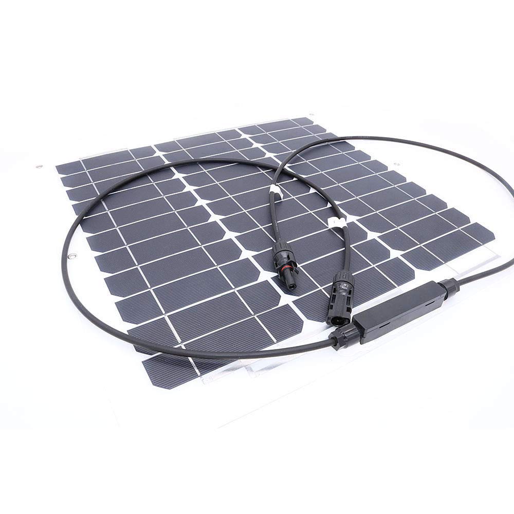 Pannello Solare 40W 12V NUZAMAS - Flessibile, Ultra Sottile, Per Camper, Barche E Campeggio - Foto 13