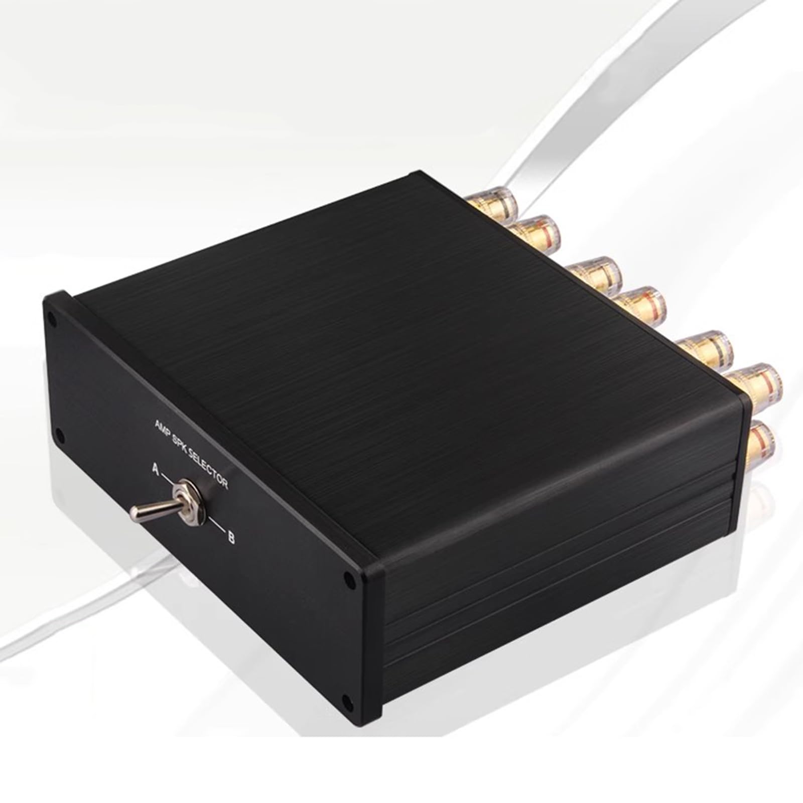 Commutatore di Segnale Audio in Ingresso, HiFi Lossless 4 in 1 out 2 in 1 out, Splitter RCA Stereo HiFi, per Soundbar, Cuffie, Giradischi, Non Necessita di Alimentazione