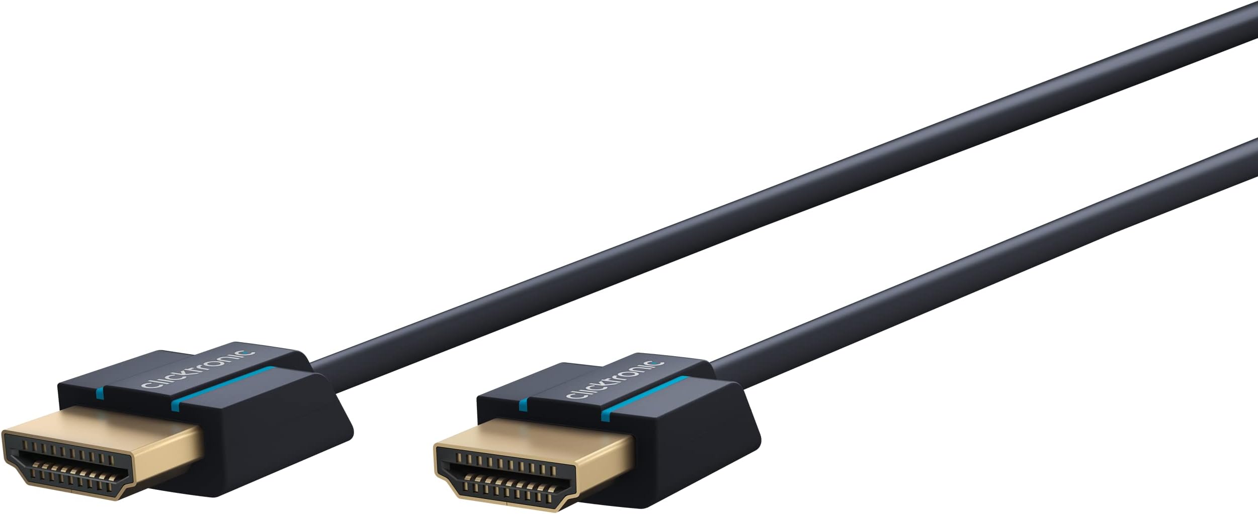Clicktronic70703 Ultraslim High Speed HDMI Cable with Ethernet