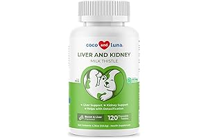 Milk Thistle for Dogs: Ultimate Liver and Kidney Support with Silymarin, EPA & DHA
