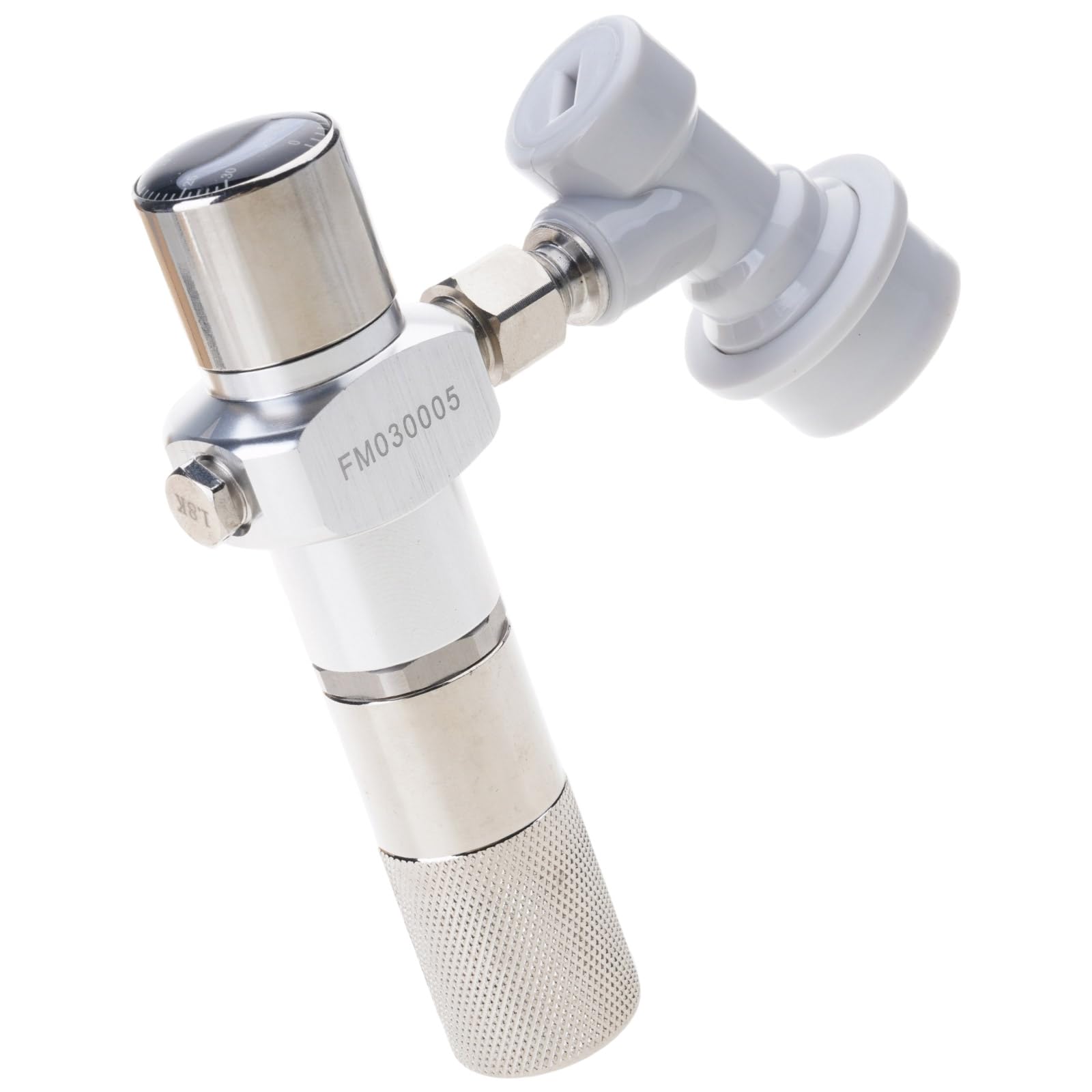 Buxuaaaa Aluminum Alloys Coffee Pressure Regulator Gauge with High Accuracy Display for Home Brewing Coffee Chargers Aluminum Alloys Pressure Gauge