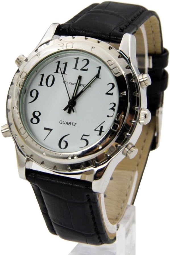 TZ English Voice Speaking Talking Watch Quartz Wristwatches Talking