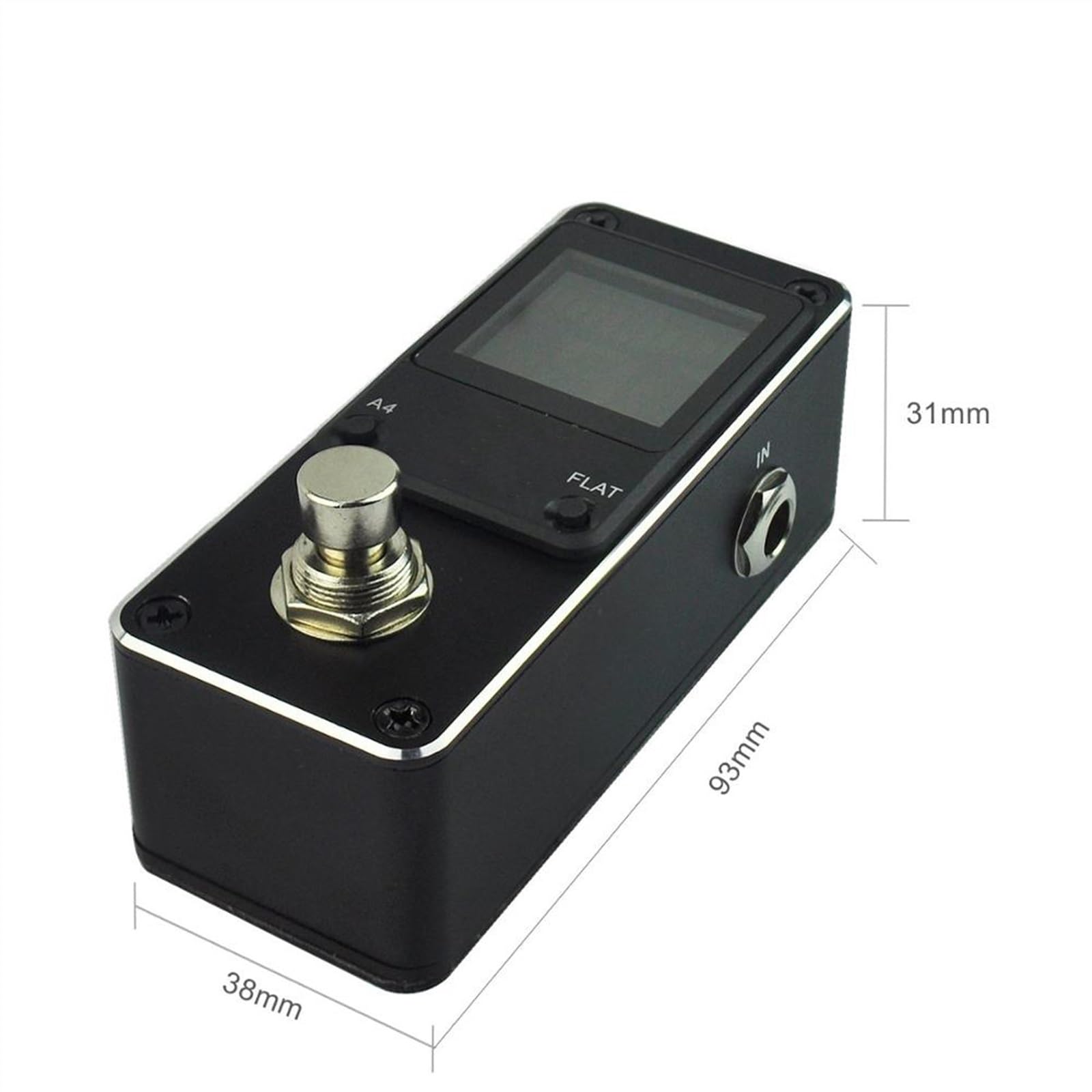 efekty gitarowe Chromatyczny Tuner Gitarowy Mikro Pojedynczy Pedał Efektów Gitarowych Efekty Elektryczne Części Do Gitary Akcesoria