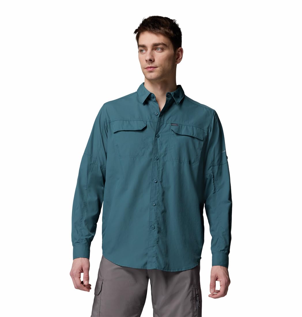 columbia Men's Polyester Solid Regular Fit Shirt-picture-6