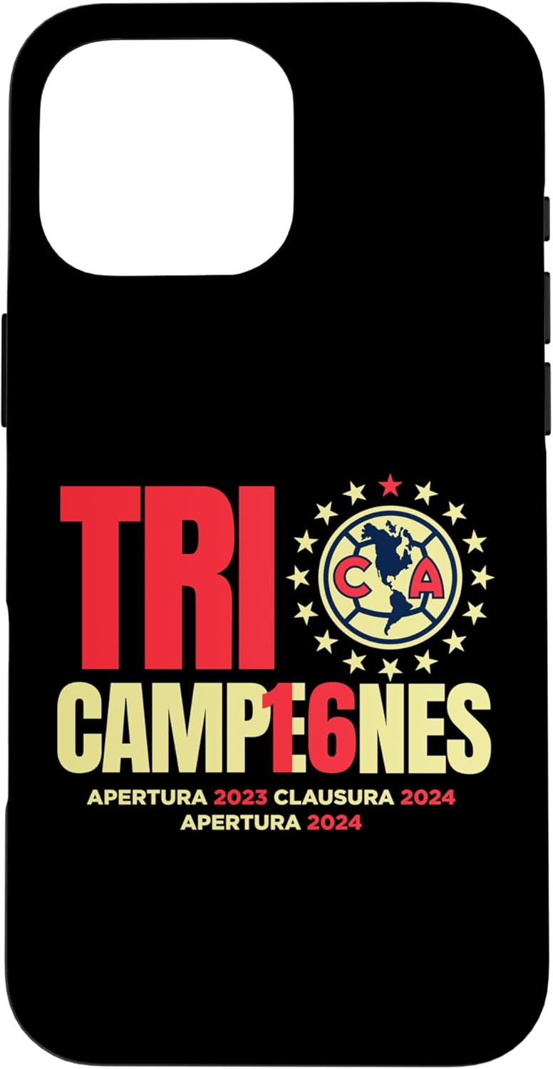 Club America - Champions 2024 Opening Tournament Case for iPhone 16 Pro Max