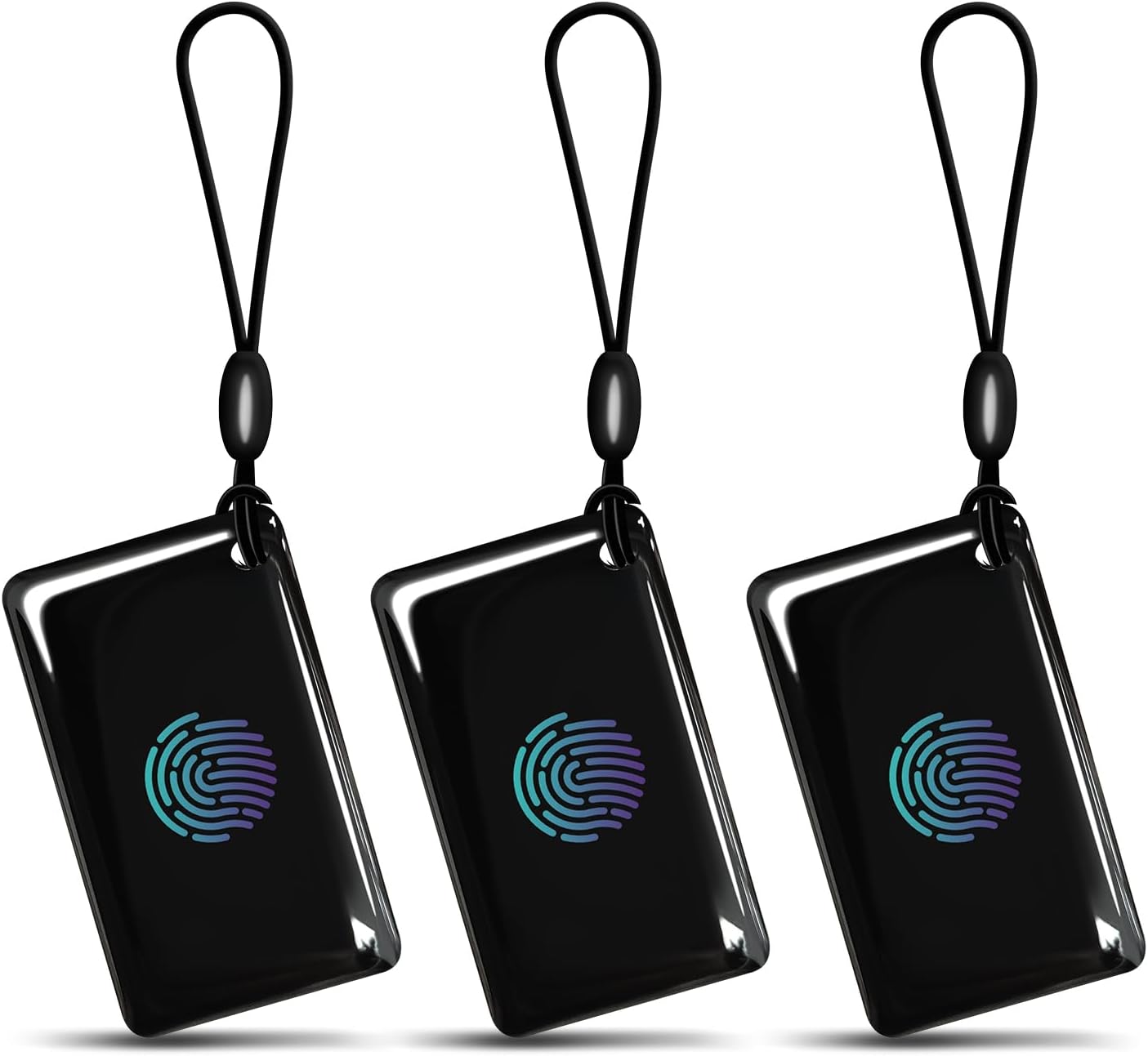 IC Card-3 PCS for Smart Lock,Smart IC Cards for TTLOCK APP & TuYa APP,13.56MHz RFID Cards Key Fobs for Keyless Door Locks(Black)