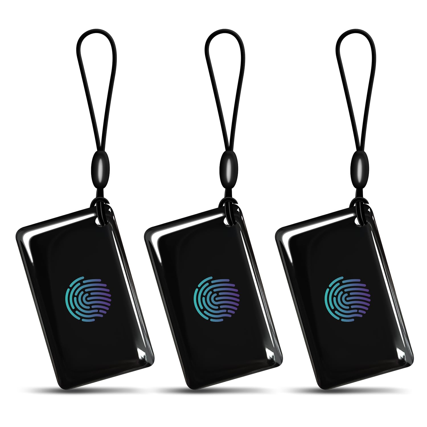 IC Card-3 PCS for Smart Lock,Smart IC Cards for TTLOCK APP & TuYa APP,13.56MHz RFID Cards Key Fobs for Keyless Door Locks(Black)