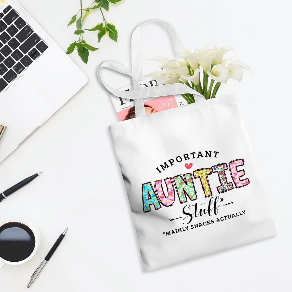 Inspirational Mom Grandma Aunt Mother in Law Tote Beach Bag for Women Birthday Christmas Mothers Day - Image 6