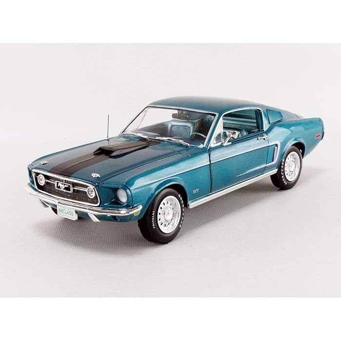 Buy 1968 Ford Mustang 2+2" Class of 68" in Gulfstream Aqua (50th