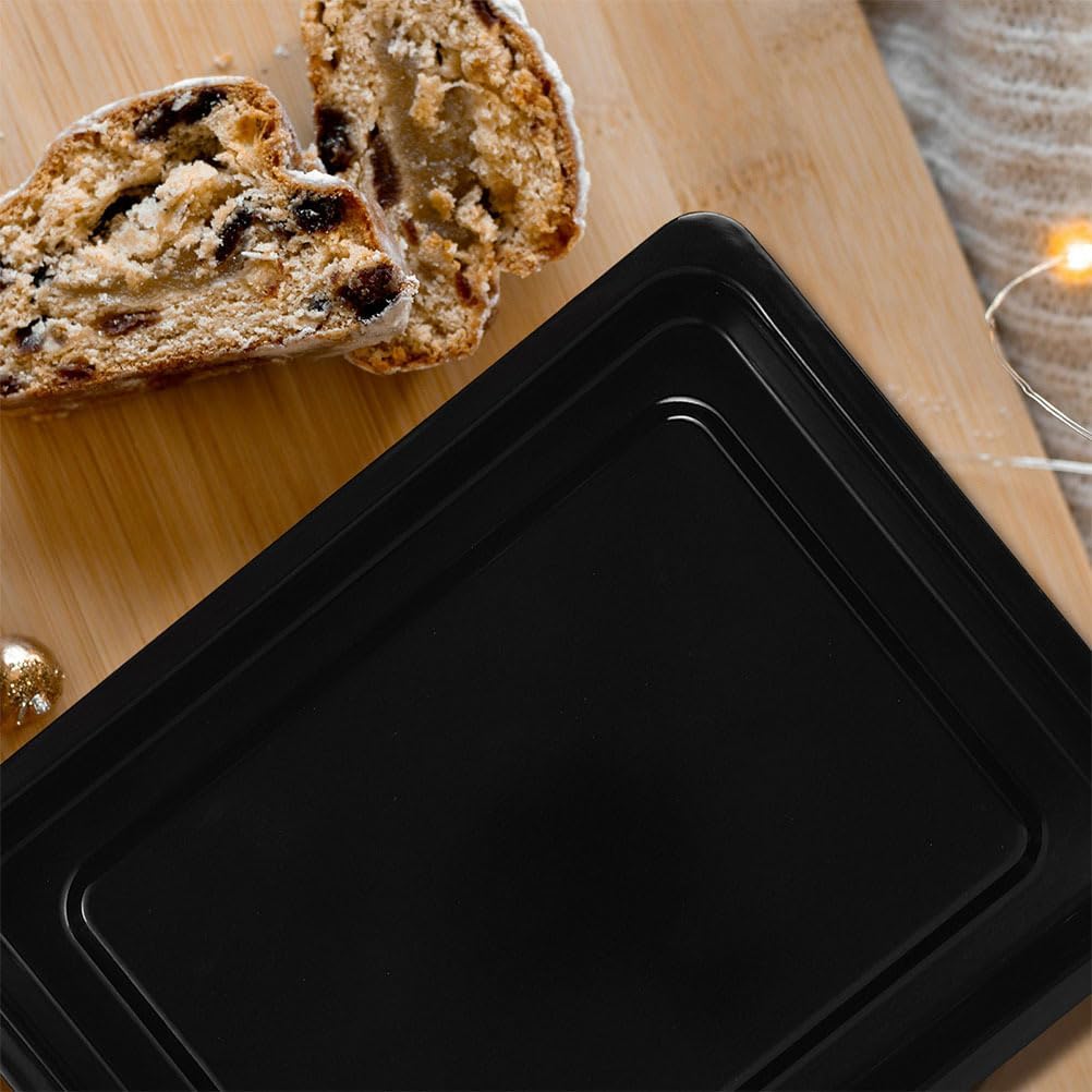 Enamel Baking Pan Rectangular Baking Sheet for Oven 14.76 X 10.82 X 0.98 in Tray for Roasting Cakes Cookies Parties Gatherings Kitchen Cooking