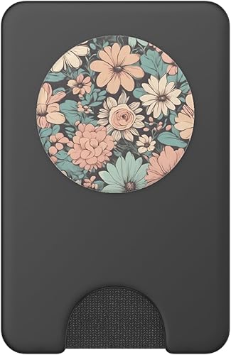 Miniatura 8 de Floral Vintage hermosas flores mujeres PopSockets estándar PopGrip