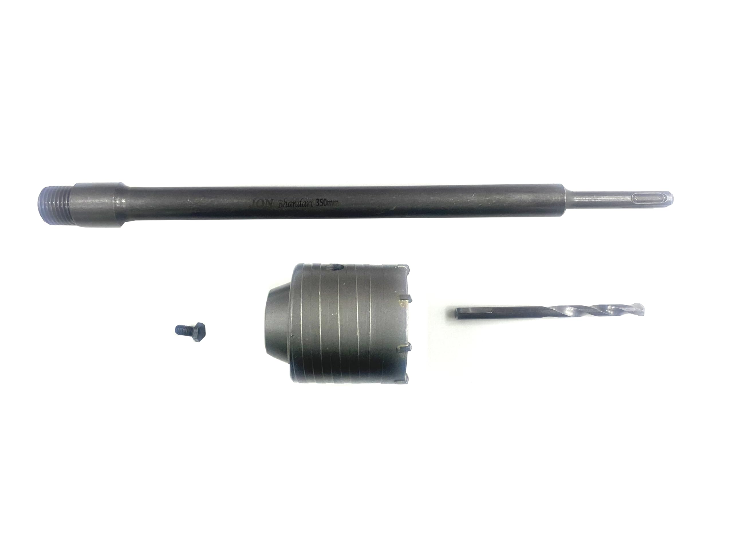Jon Bhandari Tools 65mm Concrete Hole Saw with 400mm SDS plus extension bar - Carbide Tipped Core Drill Bit Cutter for Brick, Cement, Stone and Wall Drilling - Ideal for AC Installation & Plumbing-image-39