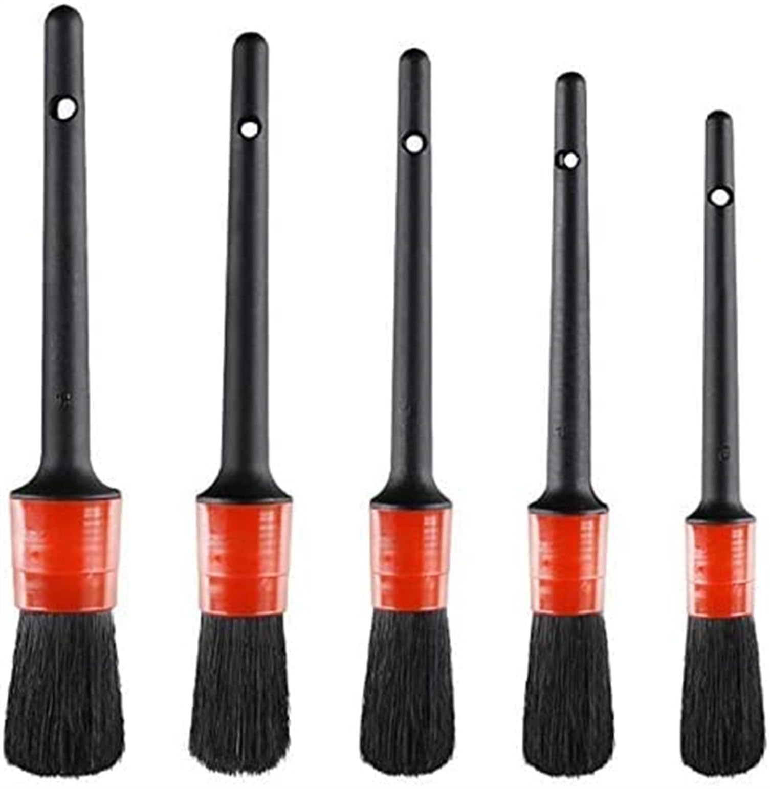 Twinice Car Detailing Brushes Set of 5 Wheel Cleaning Dashboard Interior Exterior