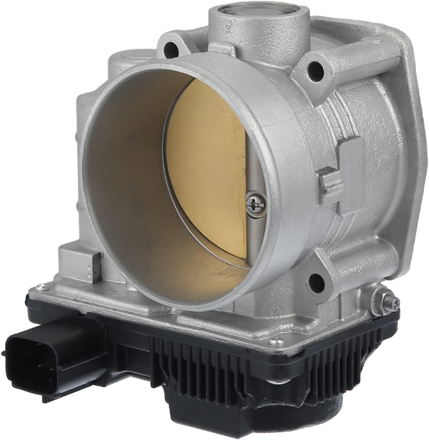 X AUTOHAUX 161198J103 Car Electronic Throttle Body Assembly for NISSAN ALTIMA 3.5L V6 2002-2006 Aluminum Alloy Plastic Silver Tone Black