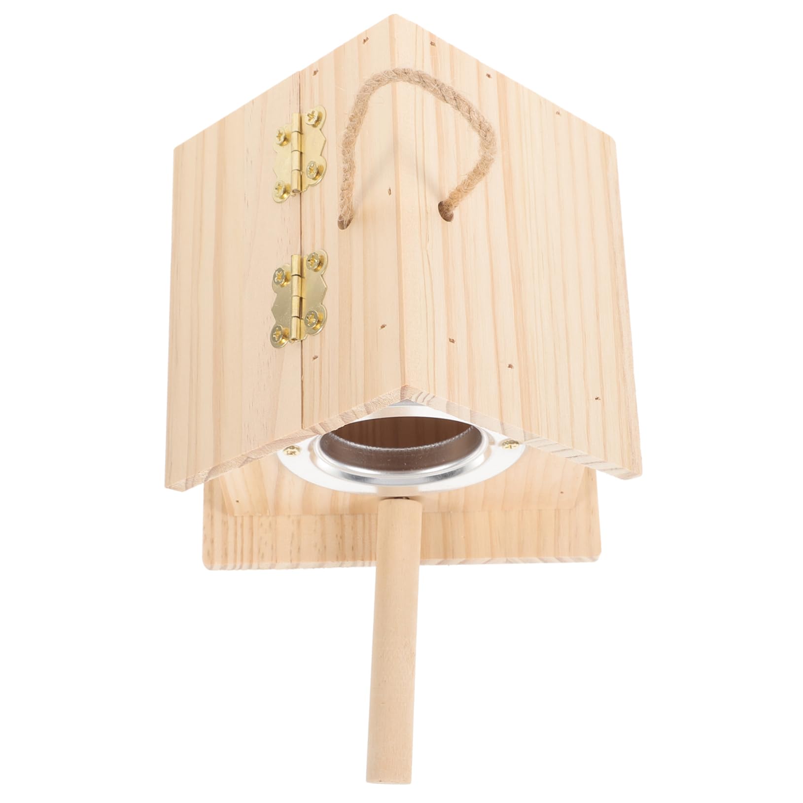 Nichoir pour perruches en bois : boîte de reproduction et nid chaud pour oiseaux