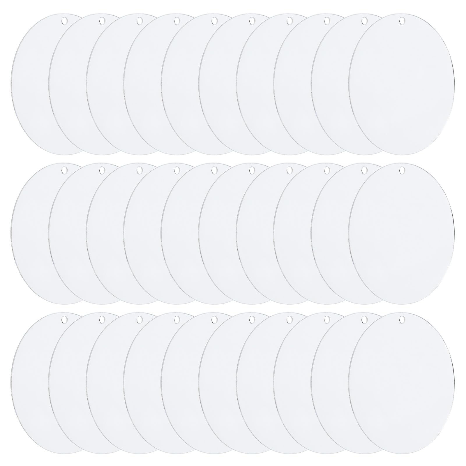 Acrylic Circles - 10 Pack for Crafting & DIY -9