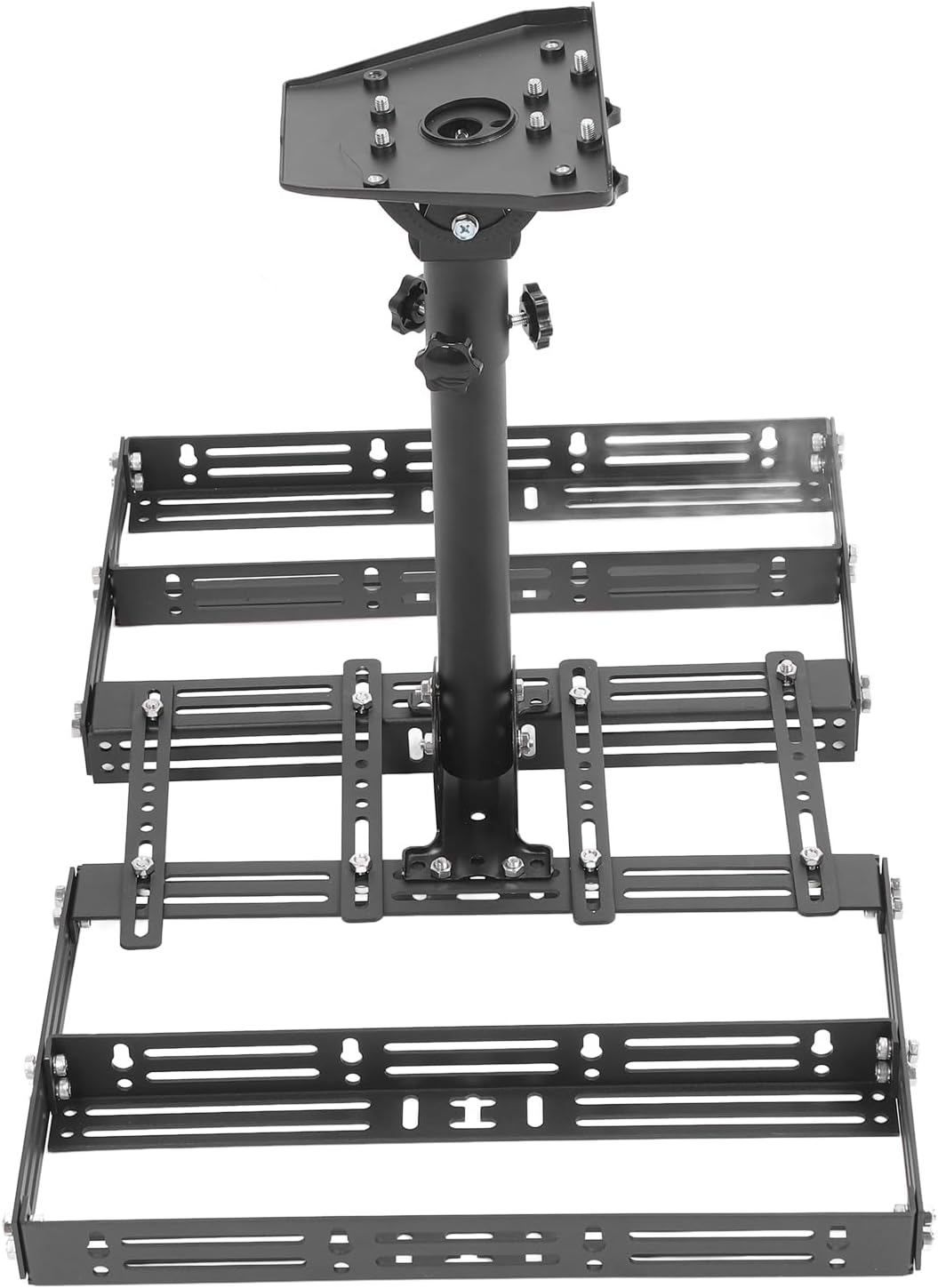 Jeffergarden Adjustable Roof Mount for Gen 3, Alloy Steel Construction, No Drilling Required, Versatile for Satellite Television Applications