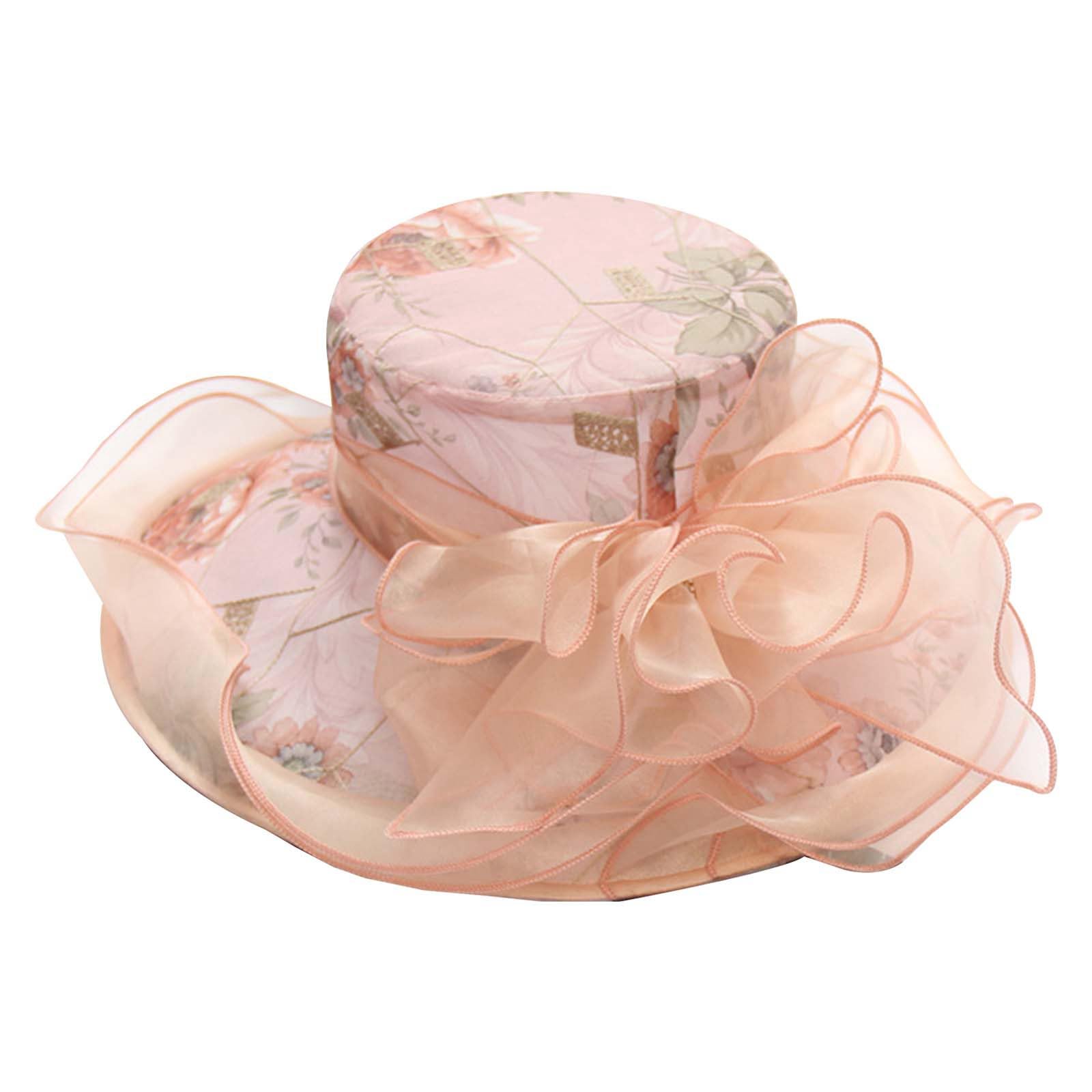 Fulidngzg Sombreros Mujer Verano Sombrero Mujer Pamelas De Playa Verano Protección UV Sombrero Paja Ligero Sombrero Playa Personalizado Gorro Playa Mujer Protección Sol Gorro Pescador Mujer ala Ancha