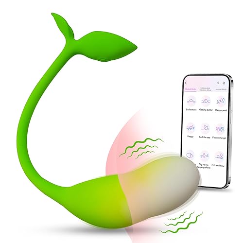 Vibrator Egg Womens Sex Toy, Mini Wearable Bullet Vibrator with 9 Vibration Modes, Vibrating Egg for G Spot Clit Nipple Stimulator, G Spot Clitoral Vibrators Adult Toy for Women Couples