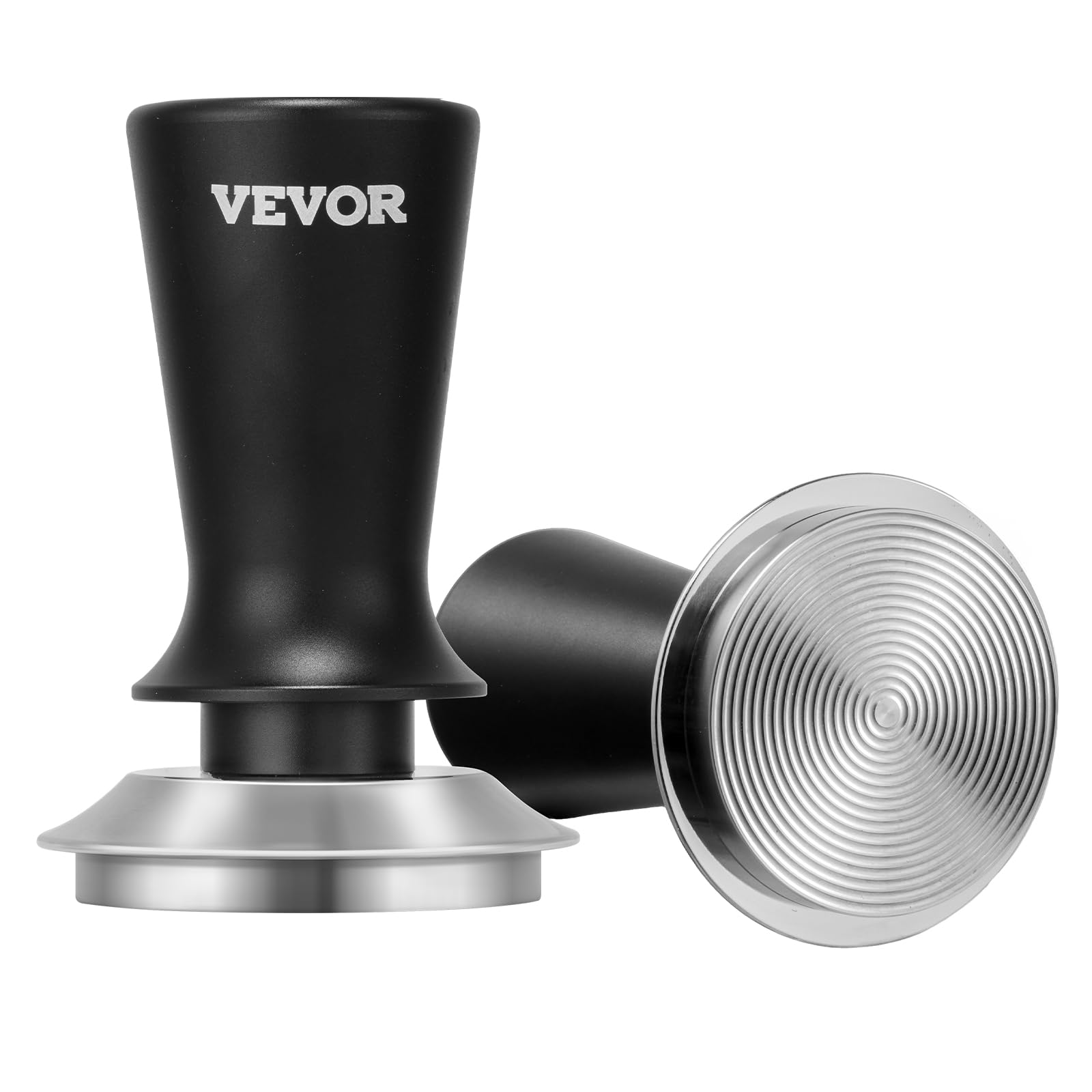 VEVOR Pressino per Espresso Manuale da 53 mm Tampone da Caffè a Molla 13,6 kg con Forza Stabile, Tamper per Caffè in Acciaio Inossidabile e Lega di Alluminio con Manico Testurizzato Antiscivolo