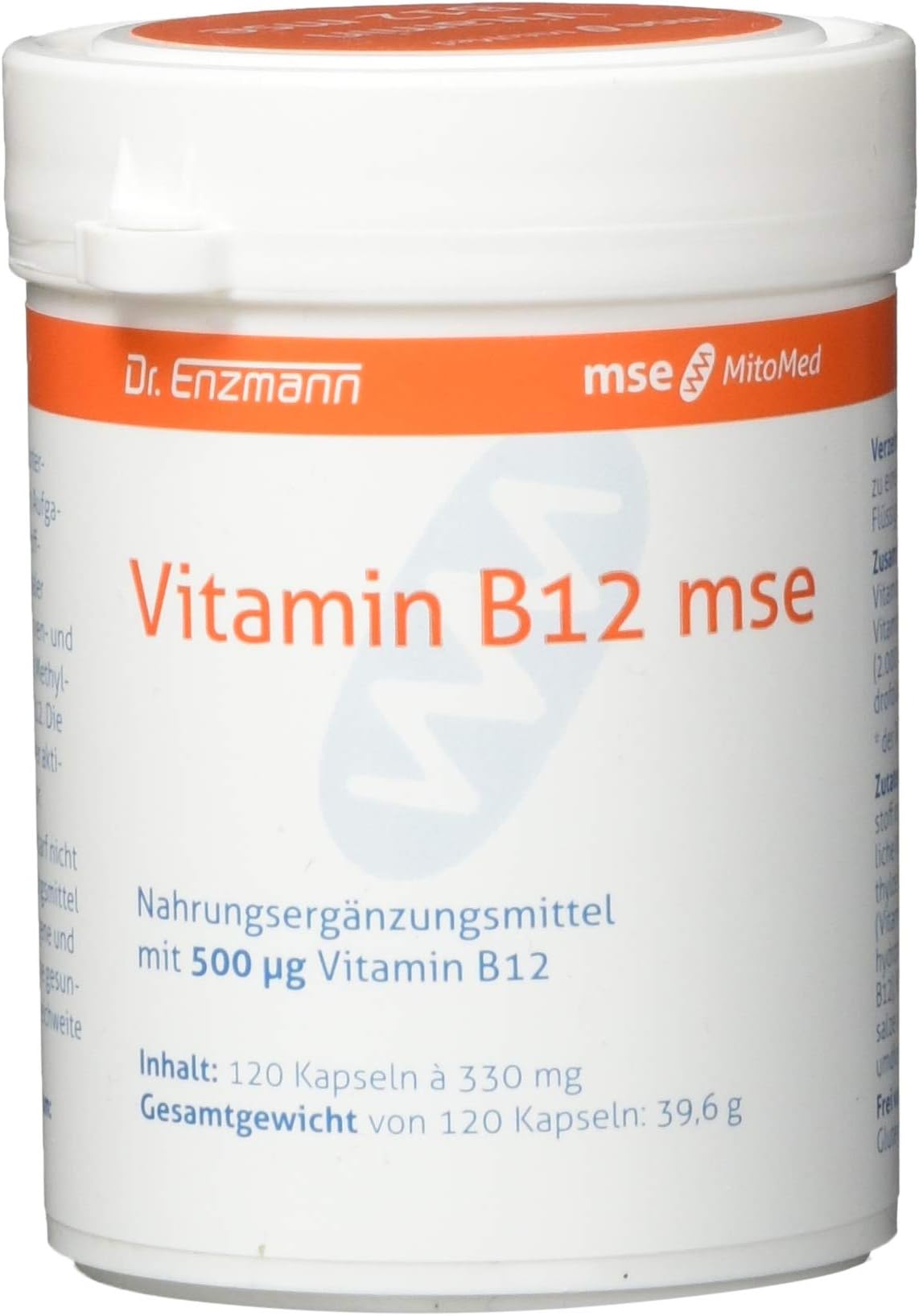 Dr. Enzmann Vitamin B12 mse Kapseln, 120 pcs. Capsules