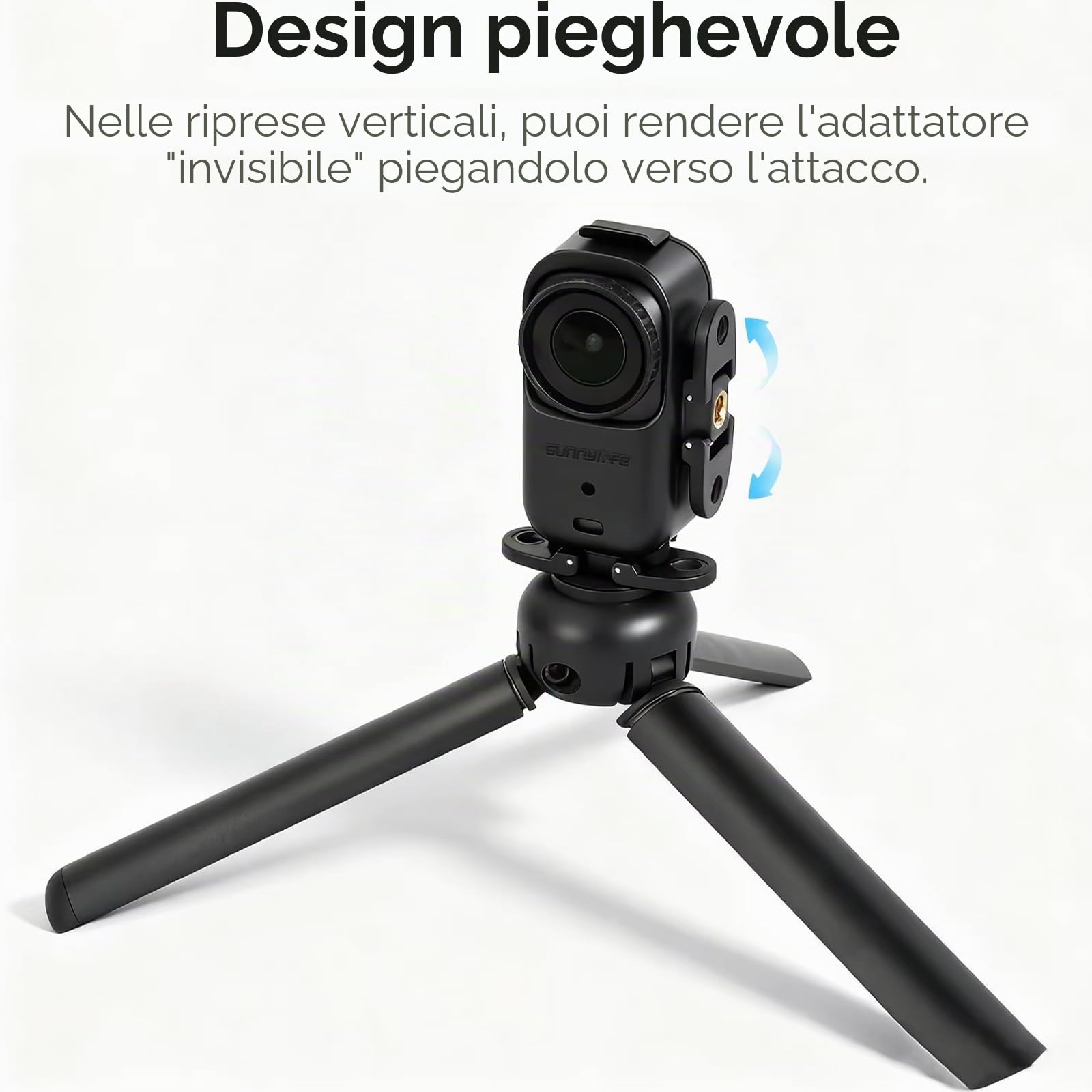 Telaio protettivo Gabbia Plastica per DJI Osmo Nano, Verticale-Orizzontale Adattatore Supporto Espansione Staffa Accessori per DJI Osmo Nano per treppiede/bastone selfie/zaino bicicletta clip
