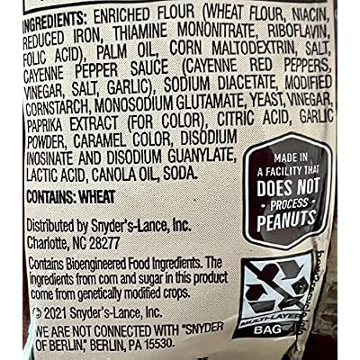 Snyder of Hanover Hot Buffalo Wing Pieces 2.25 Oz (Pack of 9)