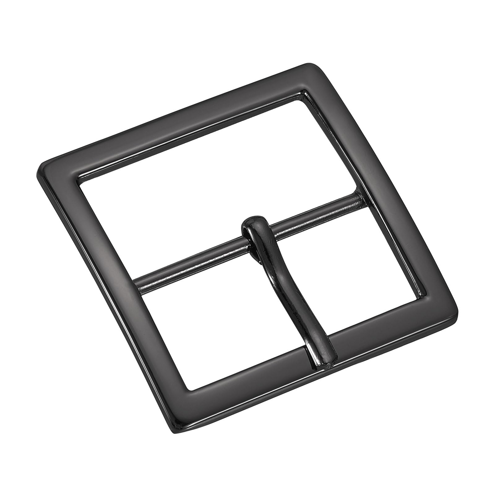Trimming Shop Cintura Nera Covered Fibbie PVC Moda Fermagli con Barra