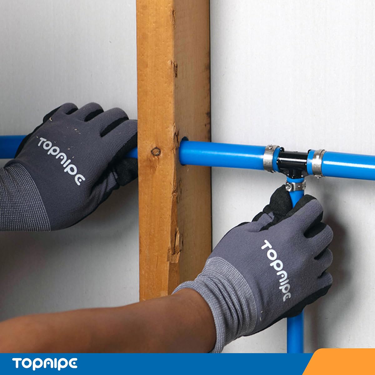 Tubo PEX-B azul de 3/4 pulgadas x 100 pies, certificado NSF para agua potable, tubo PEX para fontanería, herramientas de fontanería de suelo/pared, accesorios Pex para agua caliente/fría