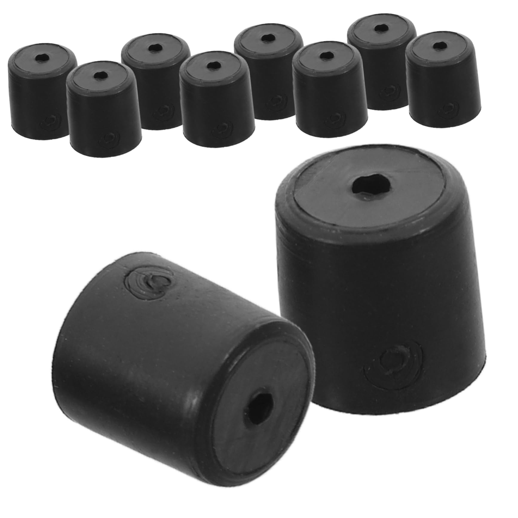 DECHOUS 10pcs Rubber Foot Pads for Rice Cooker Stability Skid Bumpers Heat Insulation Rubber Feet for Electric Pressure Cookers Furniture Protectors Versatile Kitchen Accessories