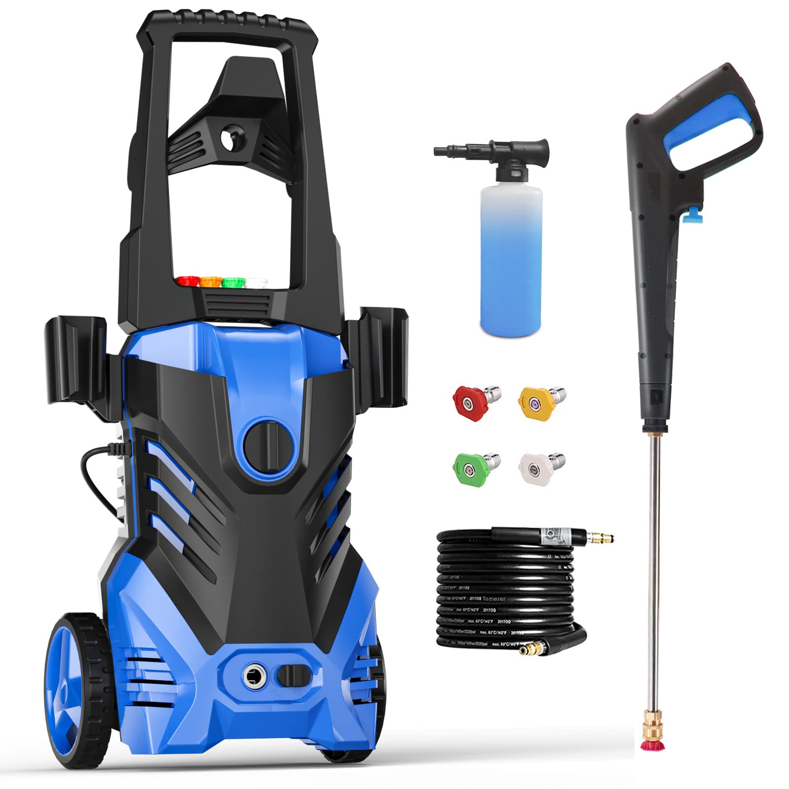 Buy Pecticho Electric Pressure Washer 3000 PSI + 1.8 GPM Power