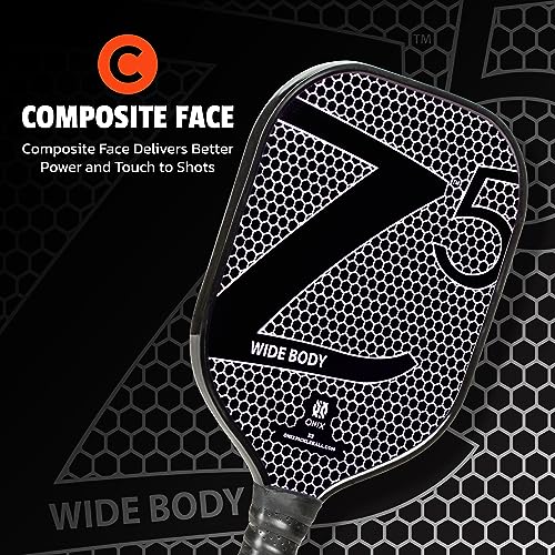 Onix Composite Z5 Pickleball Paddle, Black #TOP3