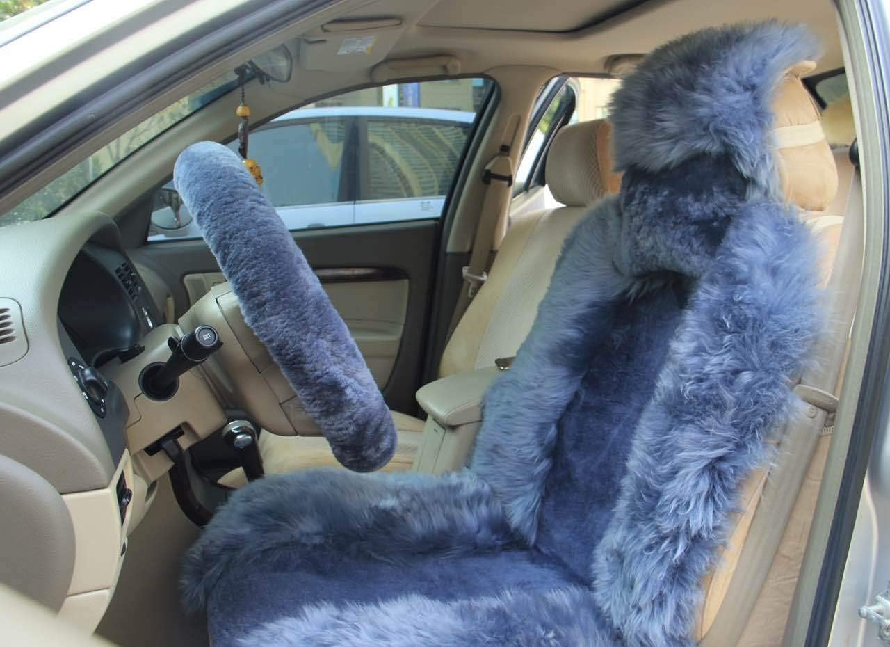 Genuine Sheepskin Seat Covers Lambskin Seat Covers Winter