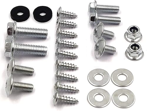 Tornillos de panel de tornillo de montaje en tanque de carenado de plástico compatibles con CRF50 Dirt Pit Bike 50cc-110cc