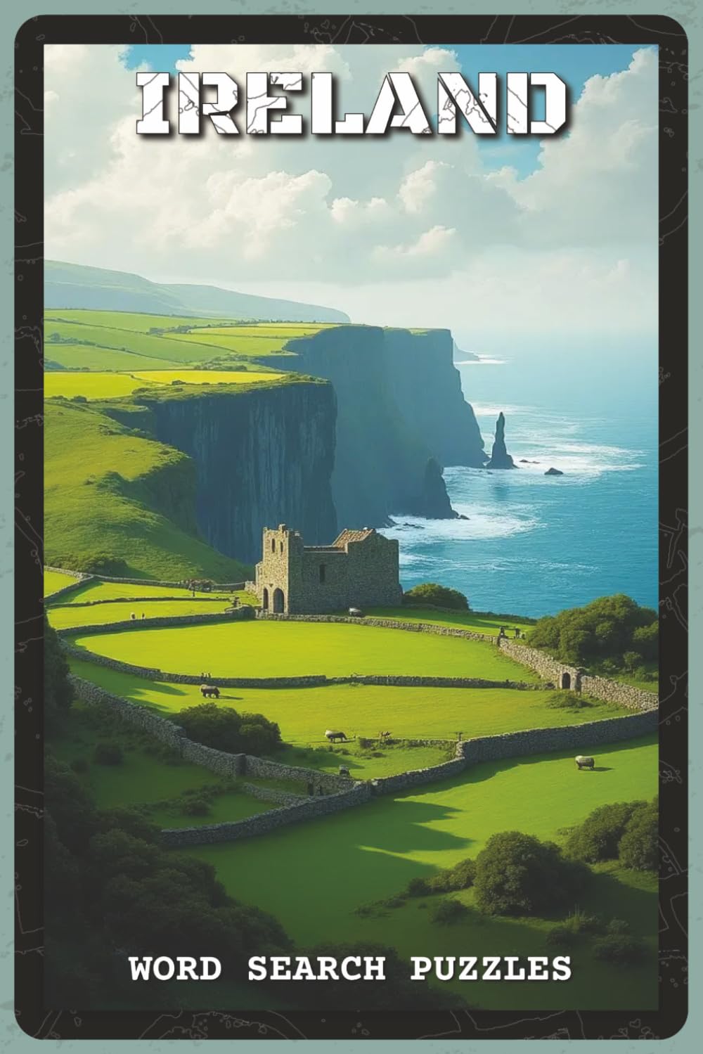 Ireland Word Search Puzzles: Word Search Puzzles with Easy to Read about Irish Cities, Landscapes, Folklore, and Culture | 6x9 inches, 120 pages | 60 ... Enthusiasts (The Global Explorer Series)