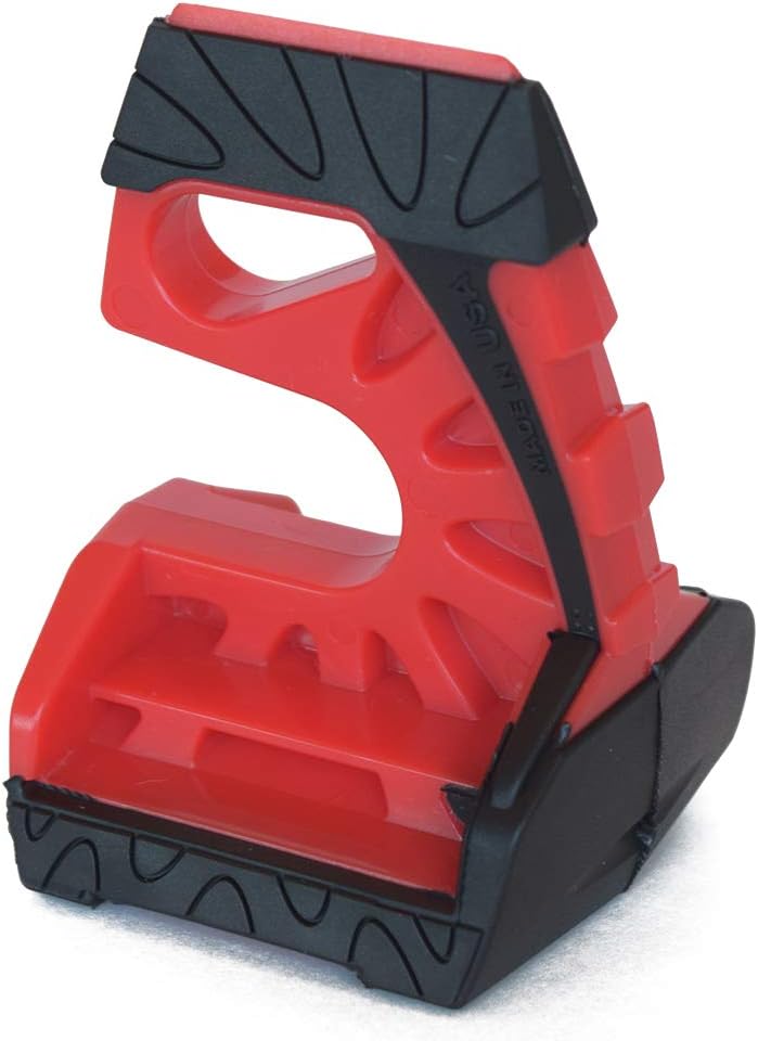 Wedge-It Ultimate Door Stop - 4 Pack, Black Lexan Plastic, Holds Doors Open Up To 90 Degrees